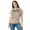Unisex T-shirt | Carnaval to do list - Afbeelding 25