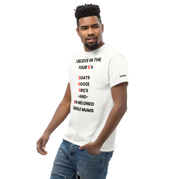 T-shirt | I believe in the four B's - Afbeelding 7