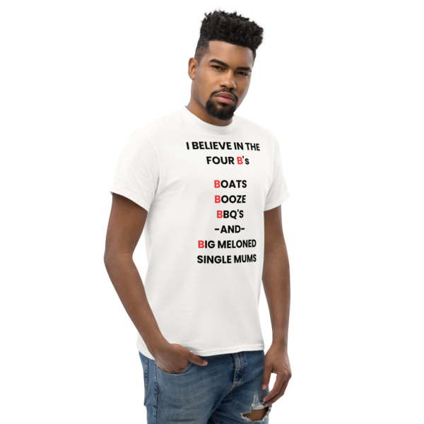 T-shirt | I believe in the four B's - Afbeelding 9