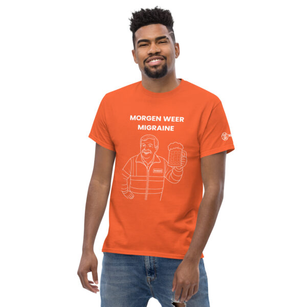 Morgen weer Migraine | Koningsdag t-shirt - Afbeelding 3