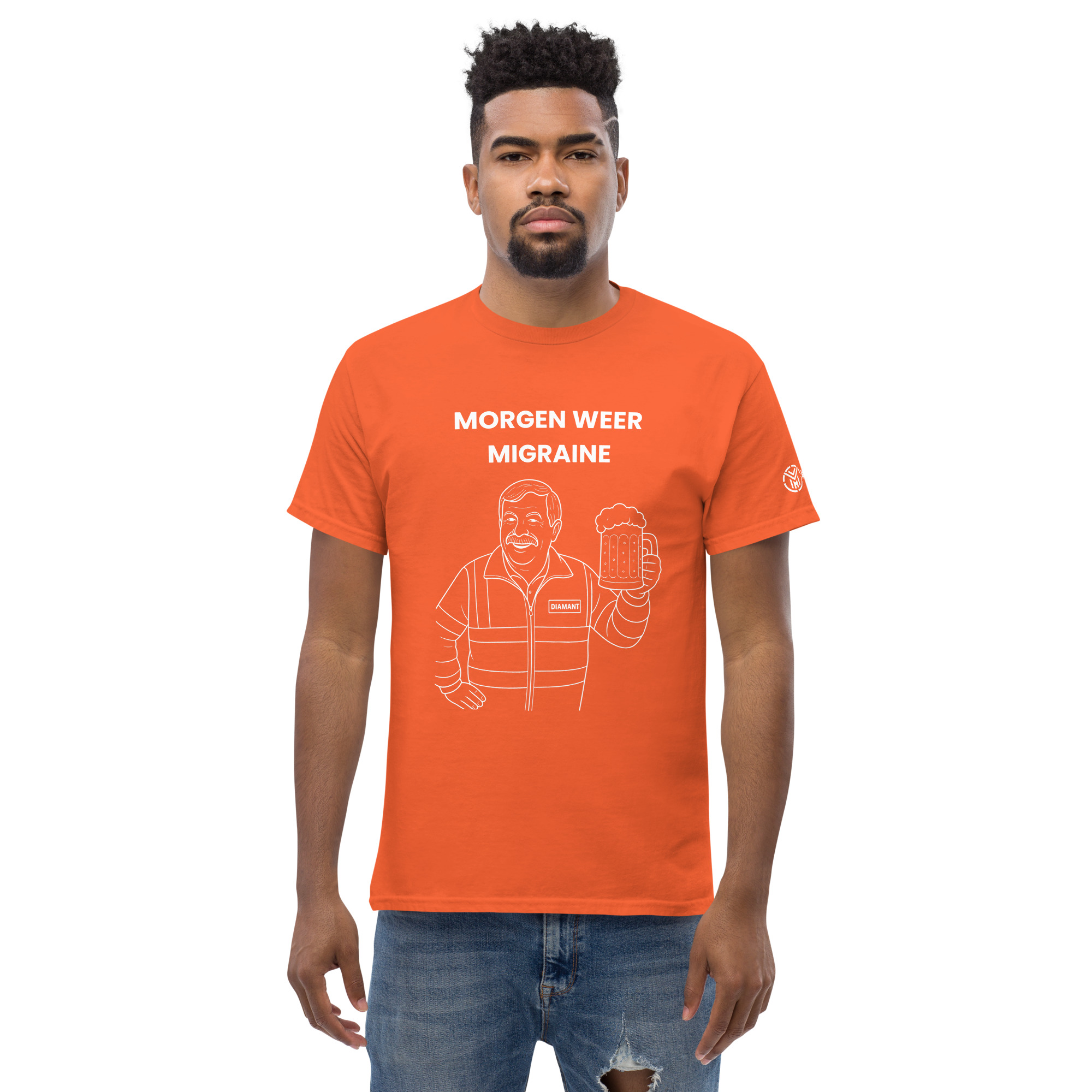 Morgen weer Migraine | Koningsdag t-shirt