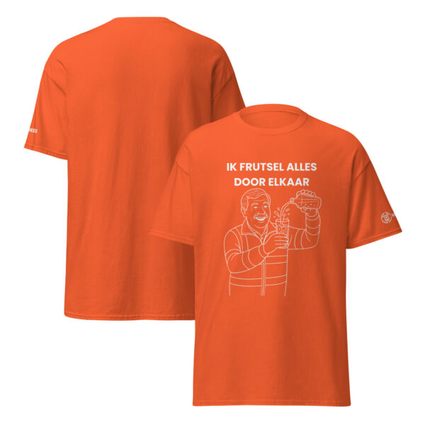 Ik frutsel alles door elkaar | Koningsdag t-shirt - Afbeelding 2
