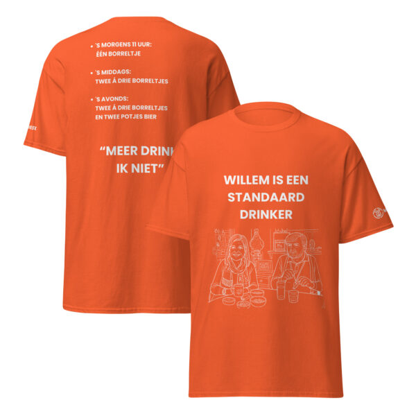 Standaard drinker | Koningsdag t-shirt