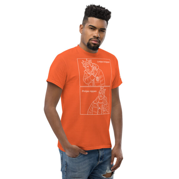 Lintjes knippen, Pintjes nippen | Koningsdag t-shirt - Afbeelding 5
